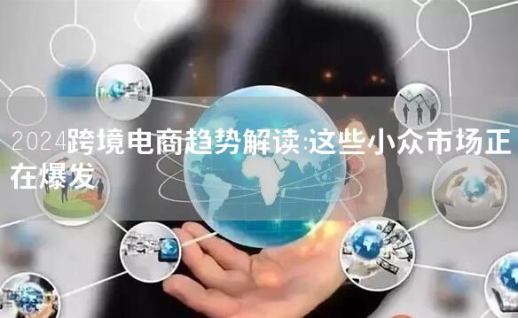 2024跨境电商趋势解读:这些小众市场正